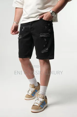 Pure Quality Luxury Cargo Short Jeans Well Branded