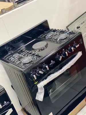 4burner and Electric Cooker With Oven