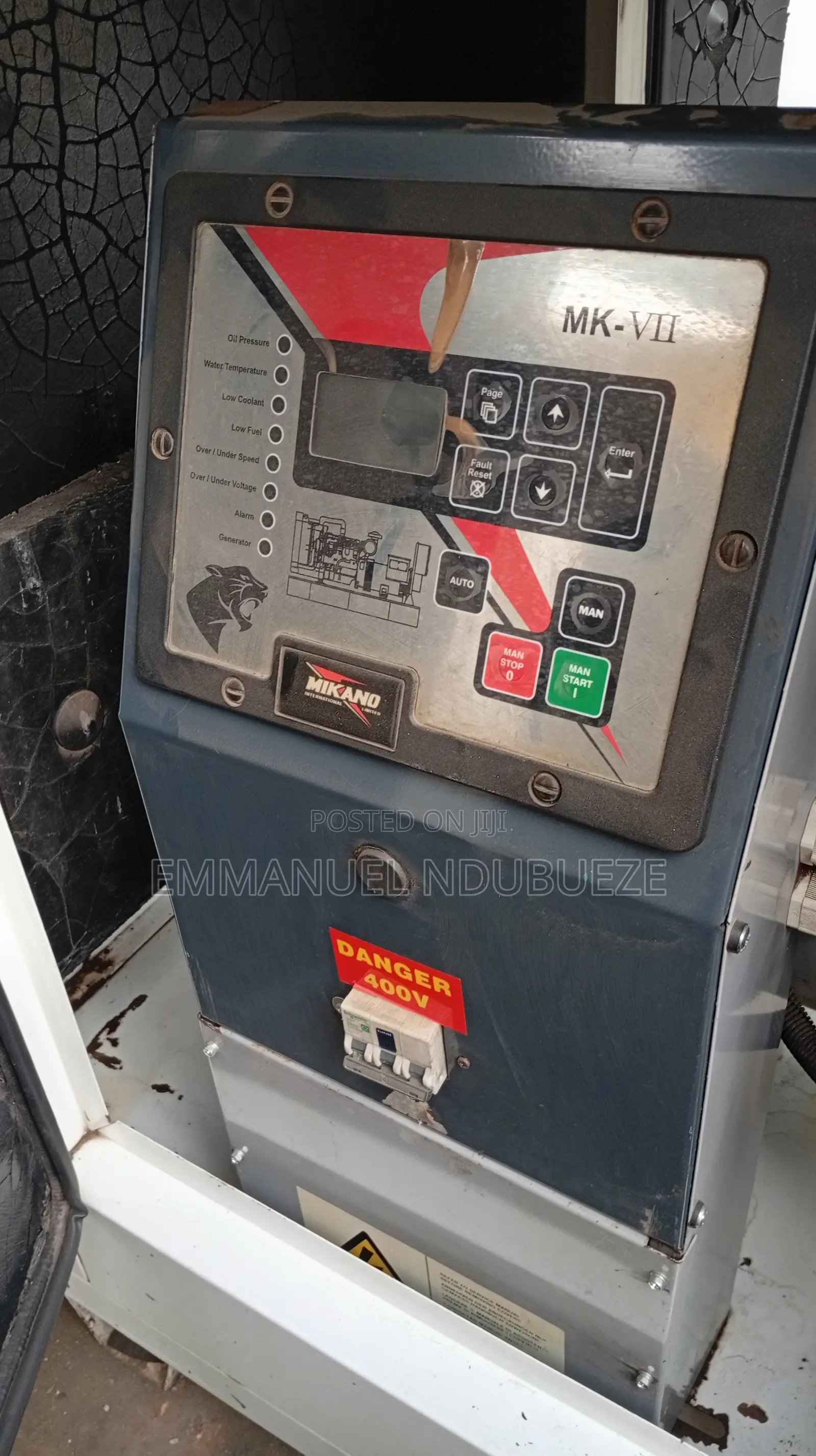 30kva Perkins Soundproof Generator Almost New