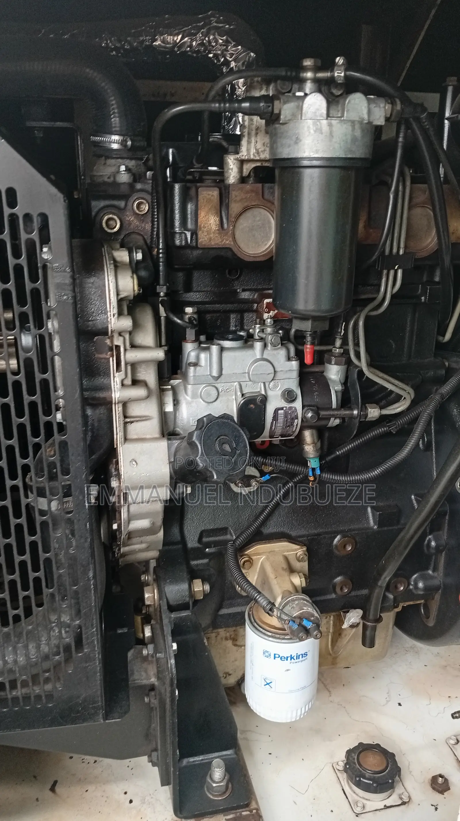 30kva Perkins Soundproof Generator Almost New
