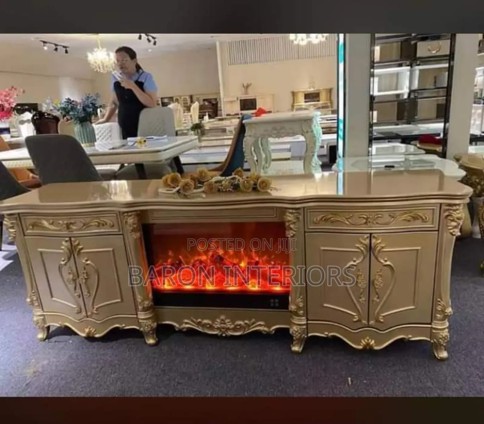 Electric Fireplace Tv Stand Is Available as Seen