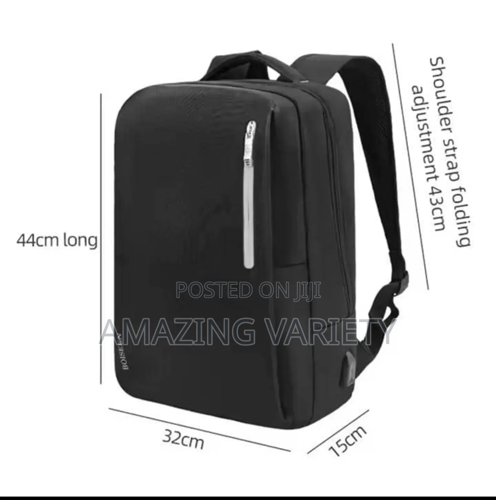 Quality Reflective Laptop Strap Backpack Bag