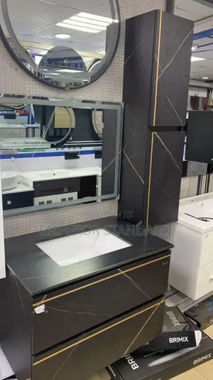 Luxury Cabinet Sink and Led Mirror