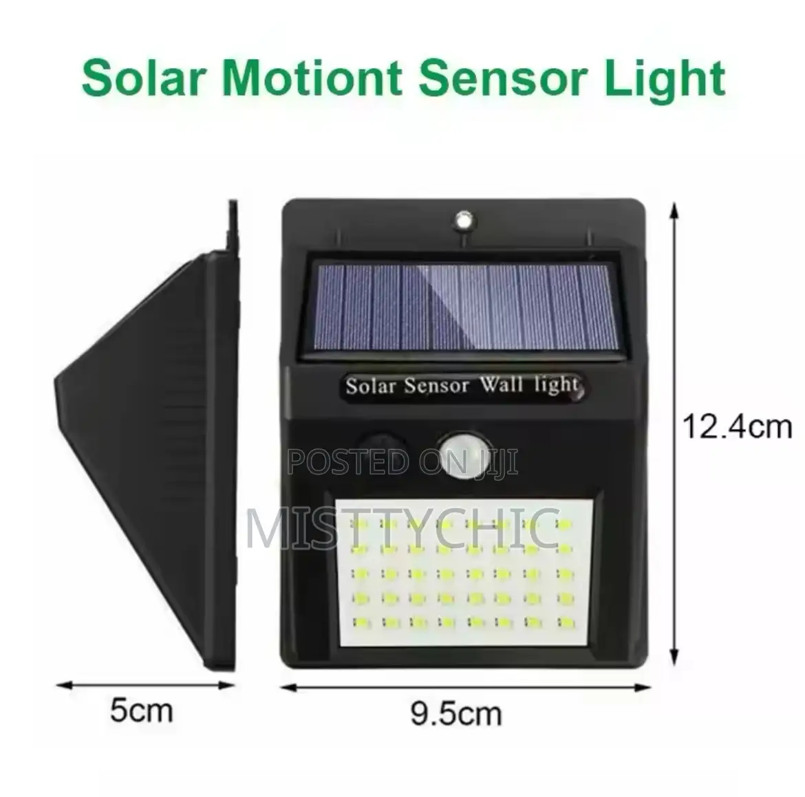 Led Solar Motion Sensor Wall Light