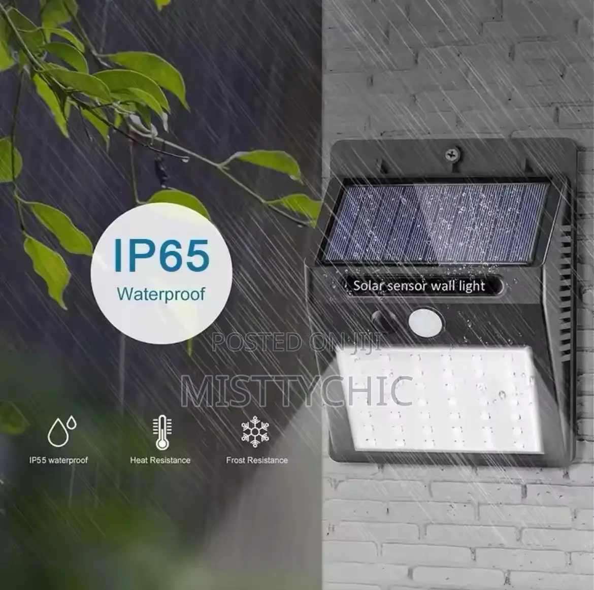 Led Solar Motion Sensor Wall Light