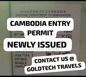 Cambodia Entry Permit Available