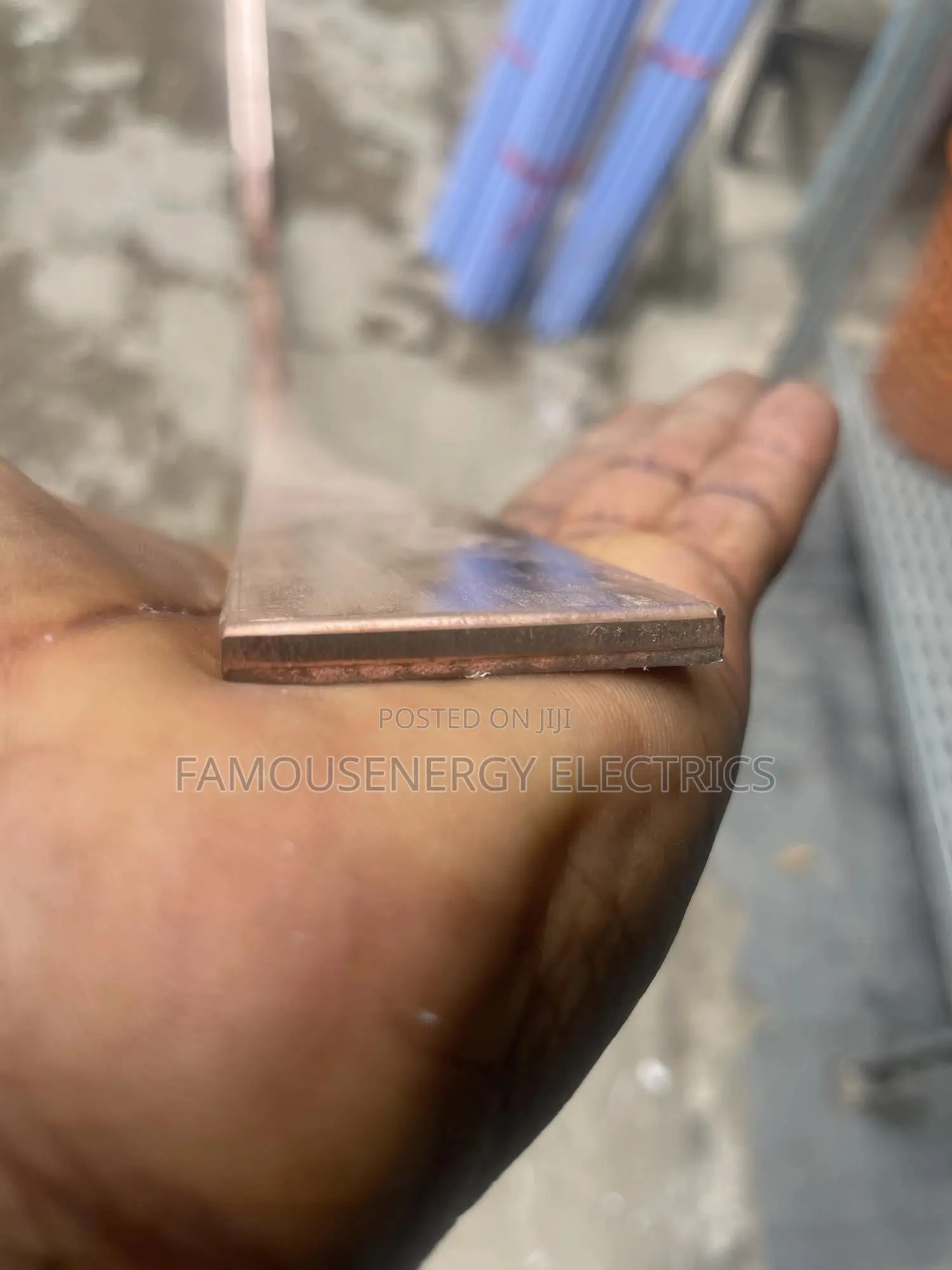 400amps 40mmx5mm Thickness Copper Bar