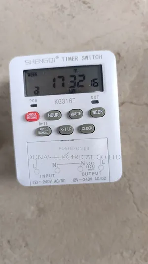 Ac/Dc Clock Timer 24hrs Operation