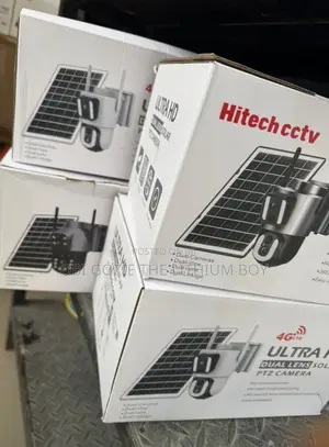 Ubox Dual Lens Solar Cctv Camera Now Available In Stock.