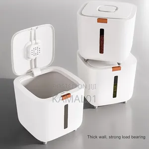 20kg Rice Dispenser Rice Storage Container With Transparent Window