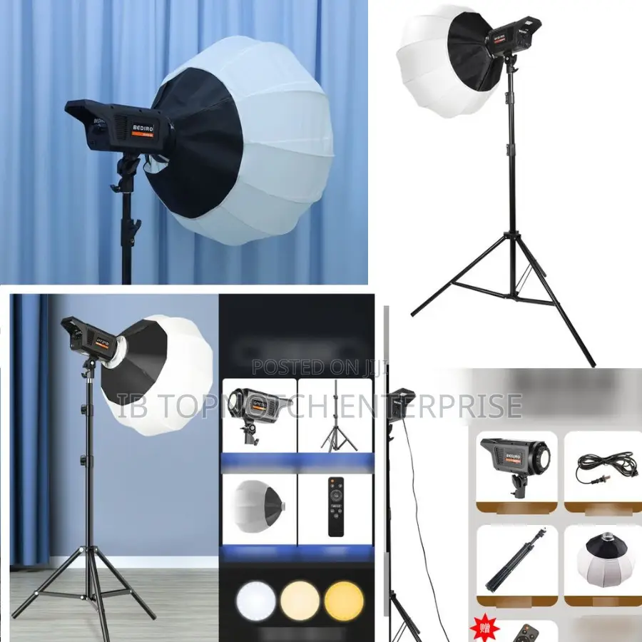 Shoot Like Pro: Ultimate Video Studio Light Kit With Softbox Tripod