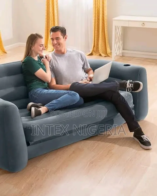 Intex Inflatable Double Size Pull-Out Sofa in Amuwo-Odofin