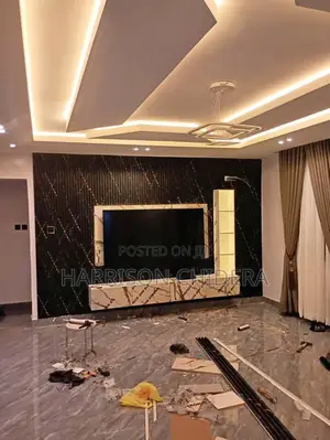 Flutted Panel Design Tv Console