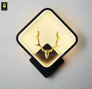 Led Wallbracket With Animal Horn