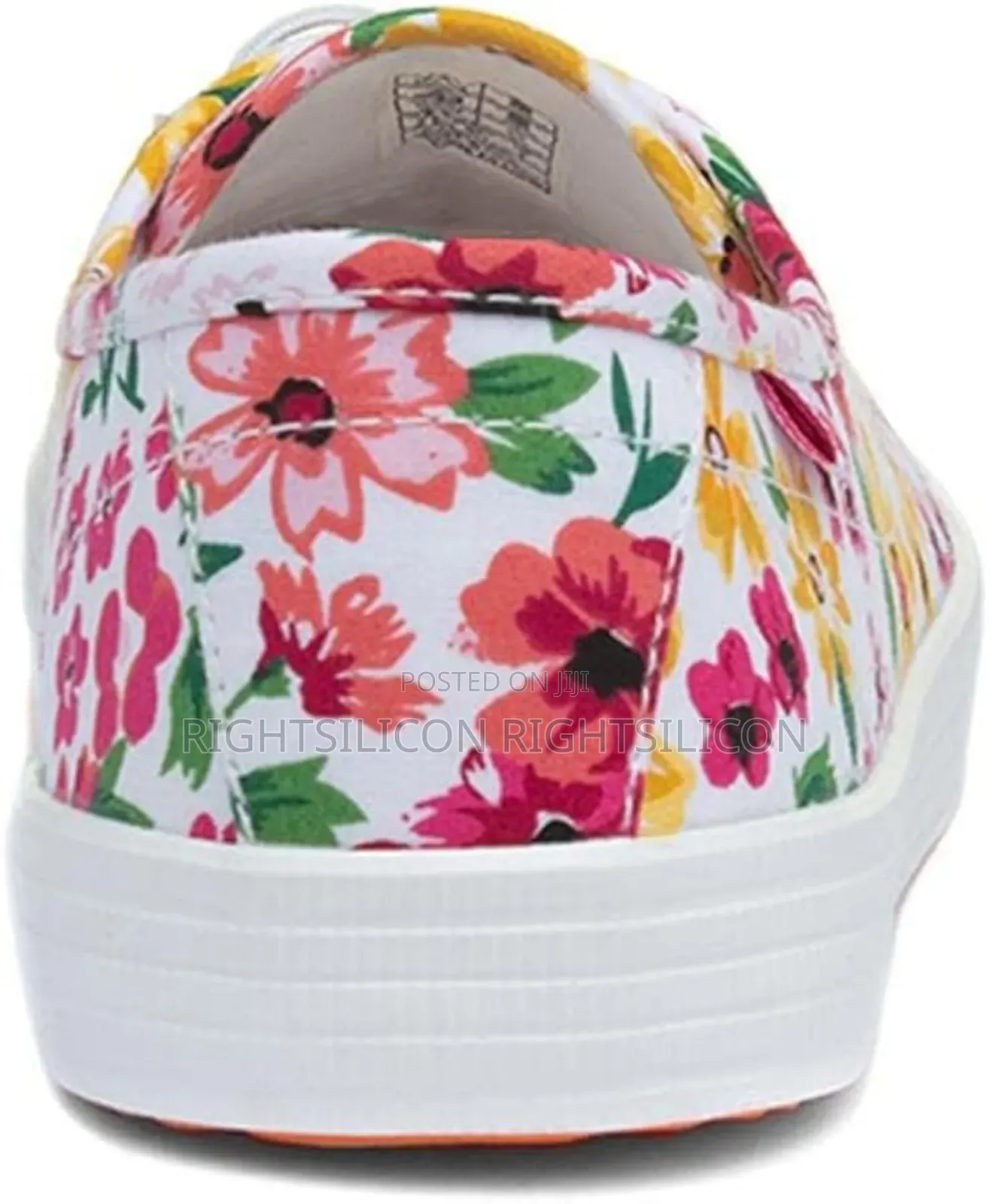 Usa Rocket Dog Chow Chow Womens White Canvas Shoe