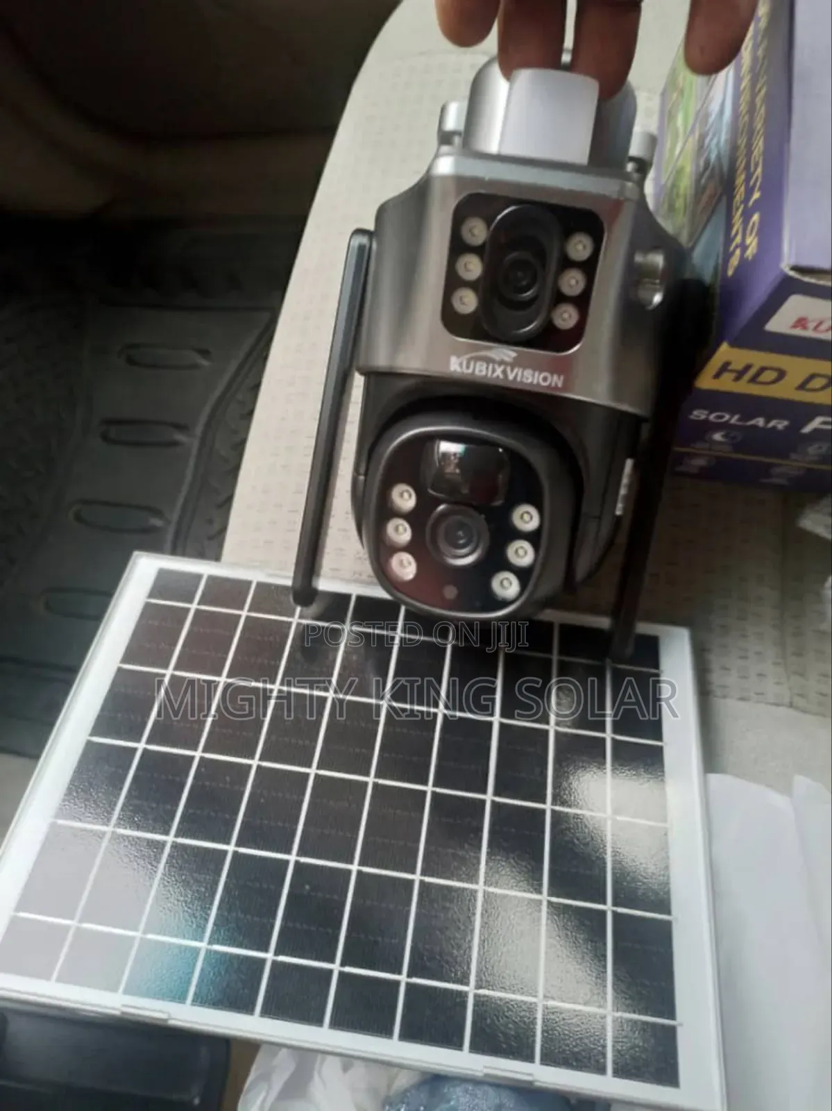 Solar and Light Intelligent Camera