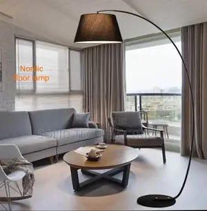 Curved Long Nordic Floor Lamp