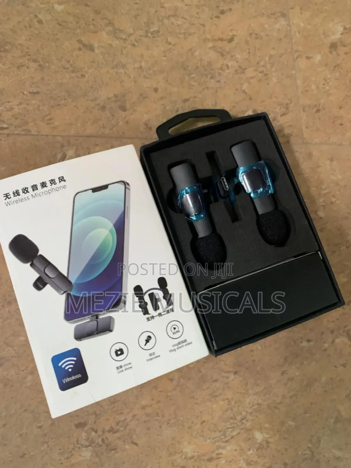 Double Laveiler Microphone