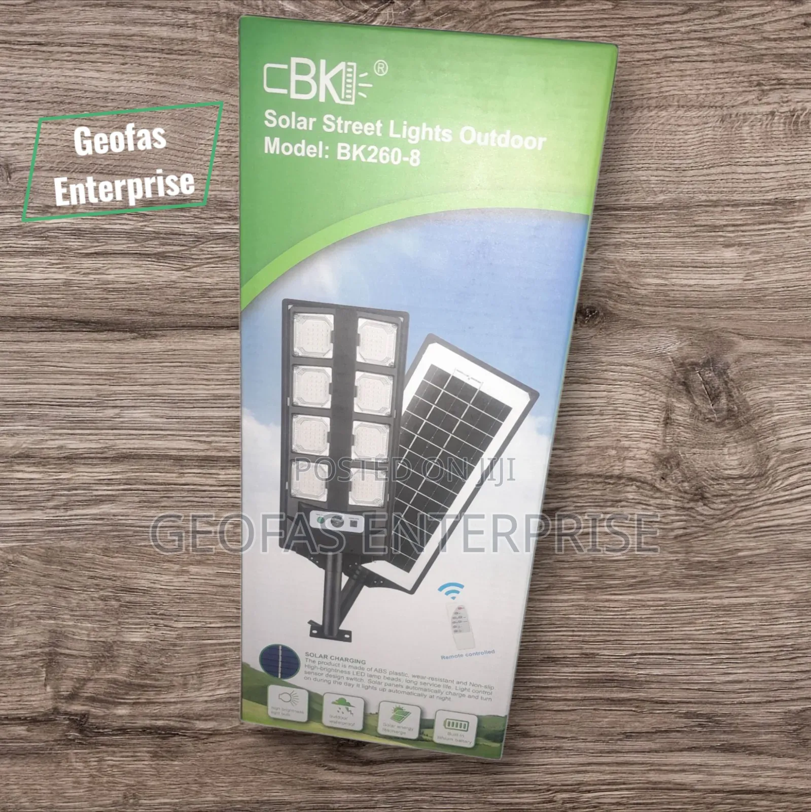 High Integrated Waterproof Solar Security Street Light