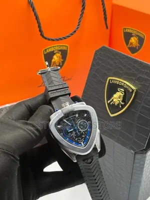 High Quality Luxury Lamborghini Rubber Watches
