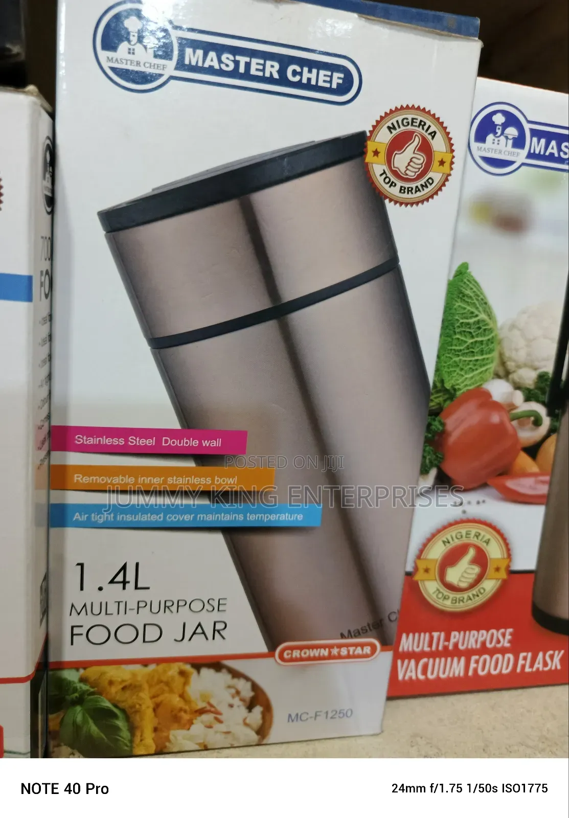 Master Chef Multipurpose Food Flask
1.4ltr
