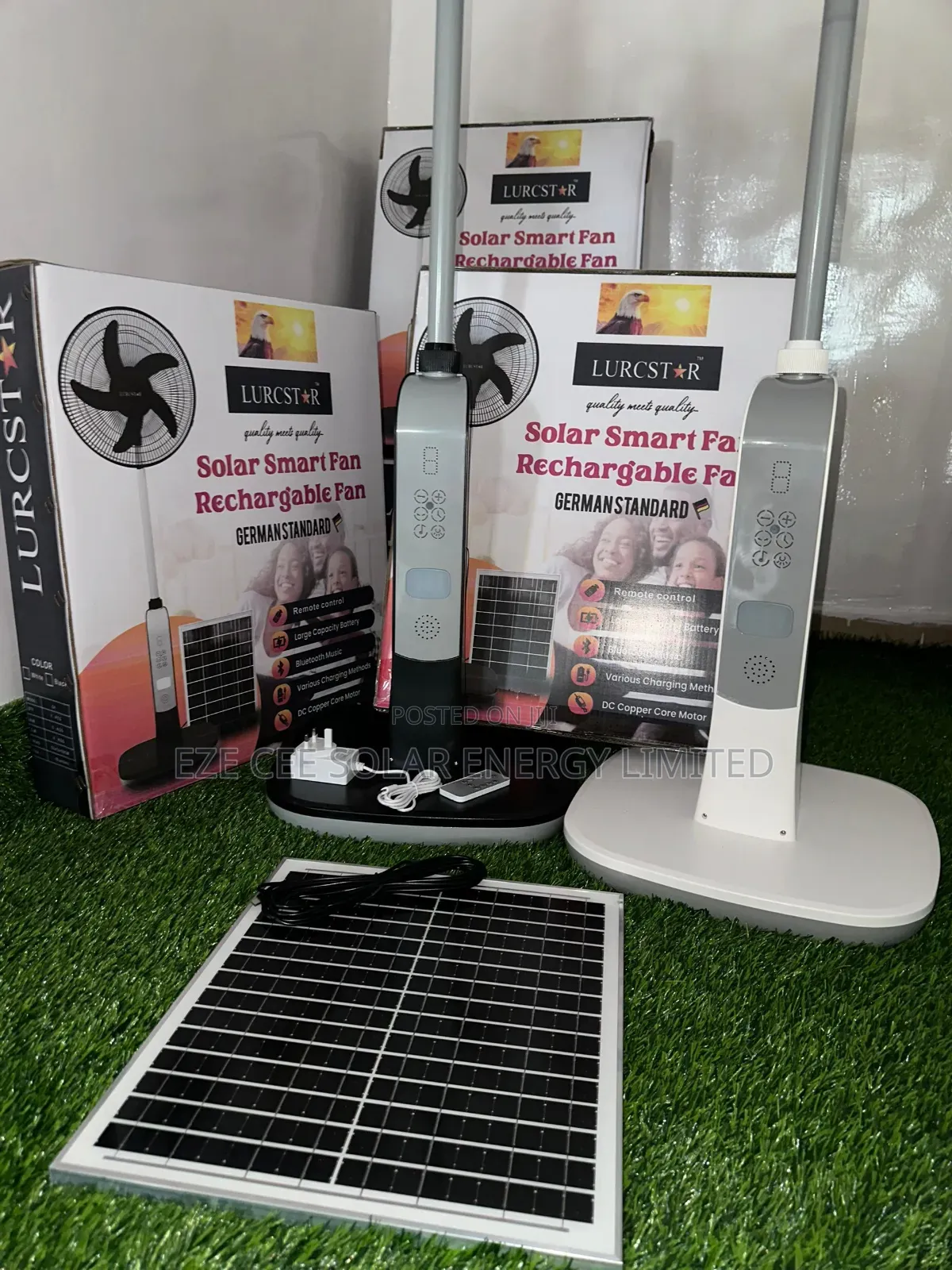 Ac/Dc Rechargeable Smart Standing Fan