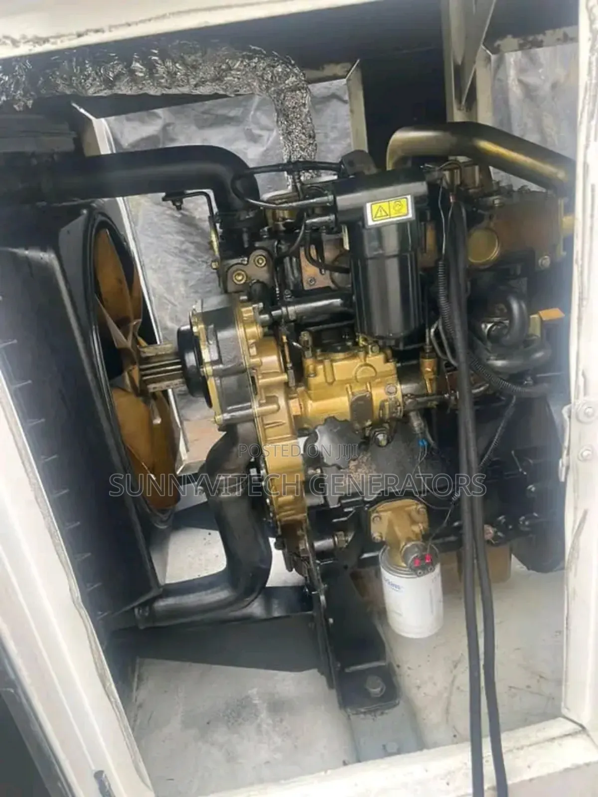 60kva Ecoplus Generator Super Silence Almost New One