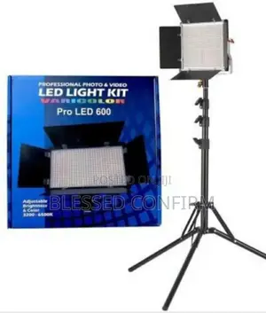 Brand New Professional Video and Photo Led Light Kit 600 Pro