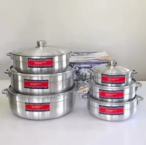 12pcs Aluminum Pot Cook Set Casserole