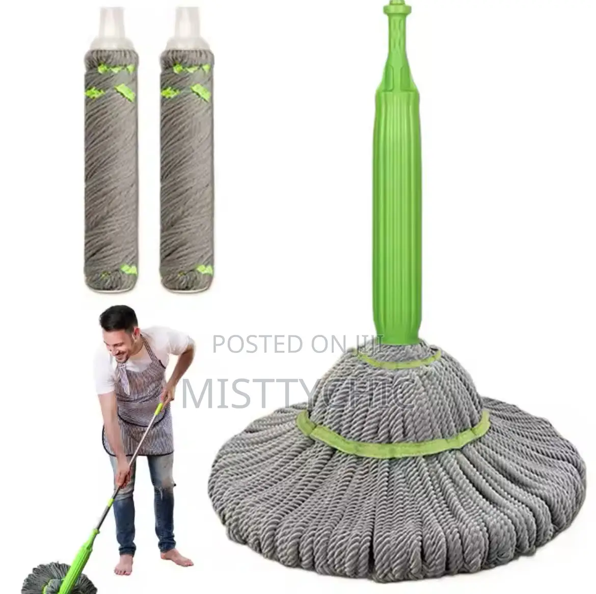 360 Degree Squeeze Microfiber Mops Squeeze