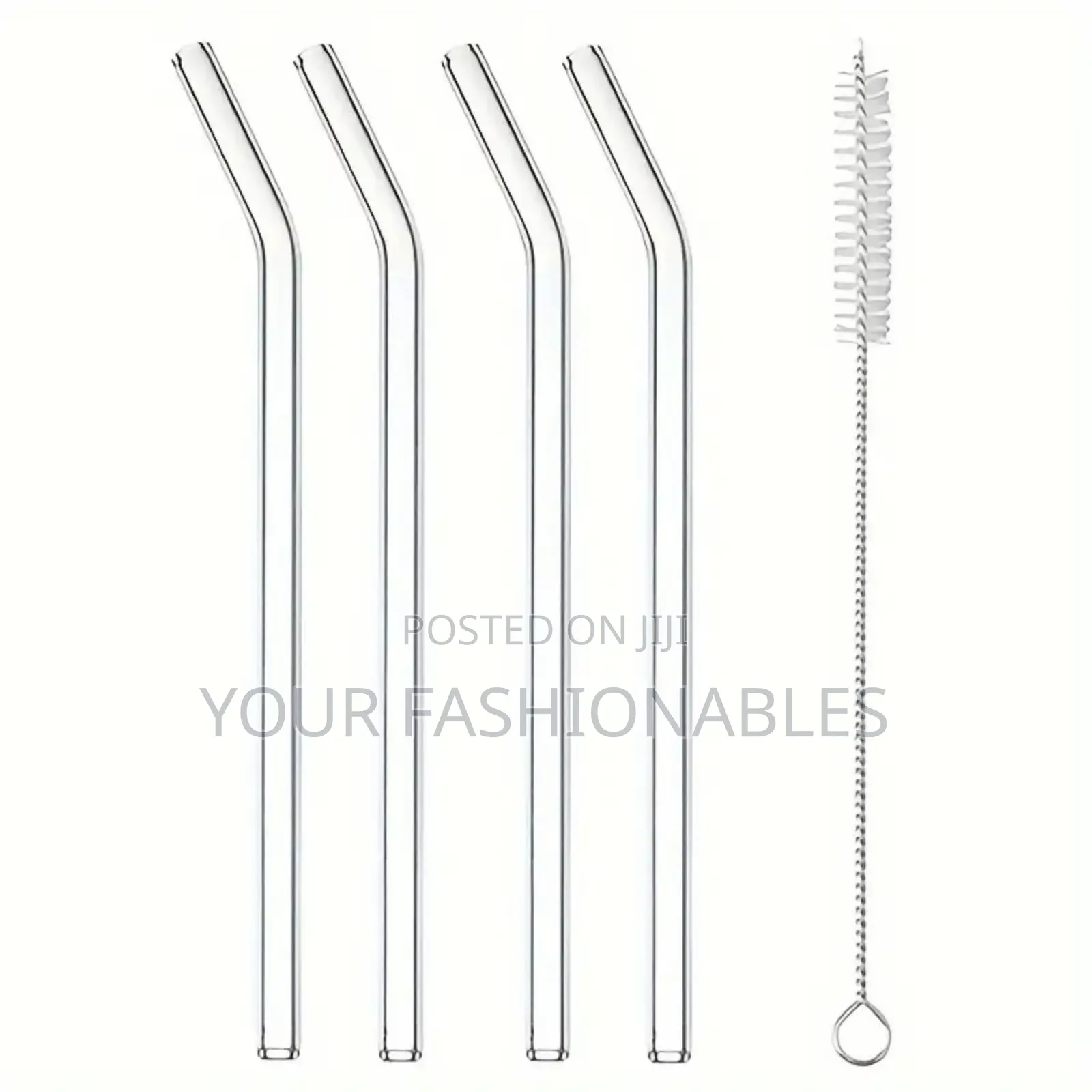 High Quality Borosilicate Glass Straw Set