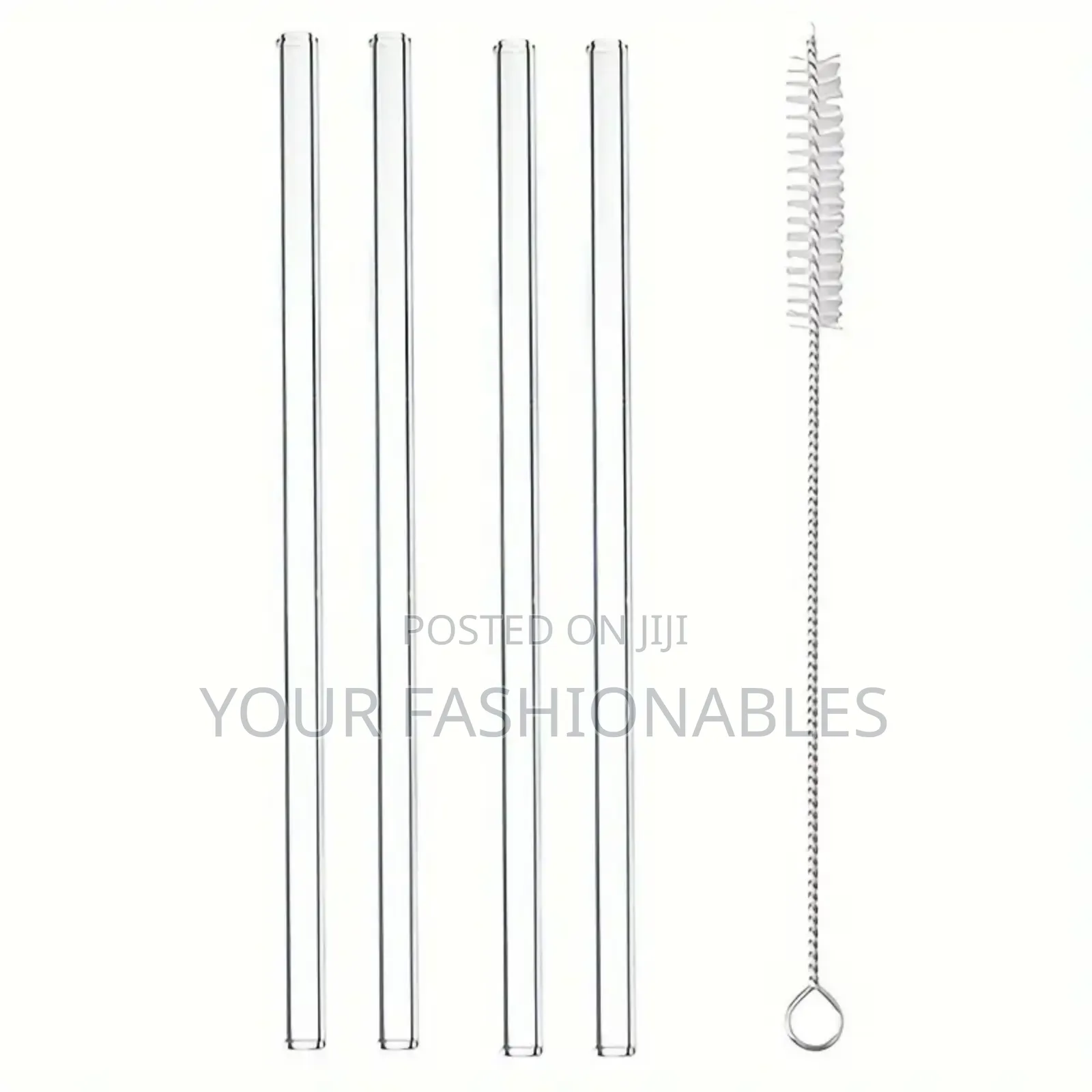 High Quality Borosilicate Glass Straw Set