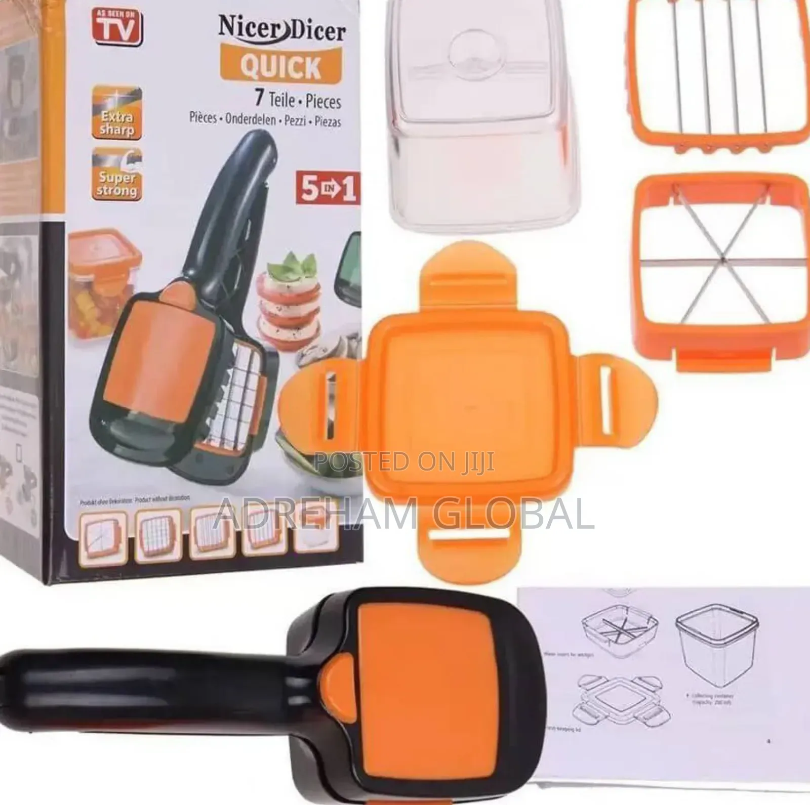 5 in 1 Quick Nicer Dicer