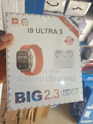 Brand New I9 Ultra 3 Smartwatch and Airpod