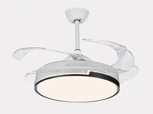 Led Fan Chandelier