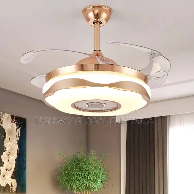 Led Fan Chandelier