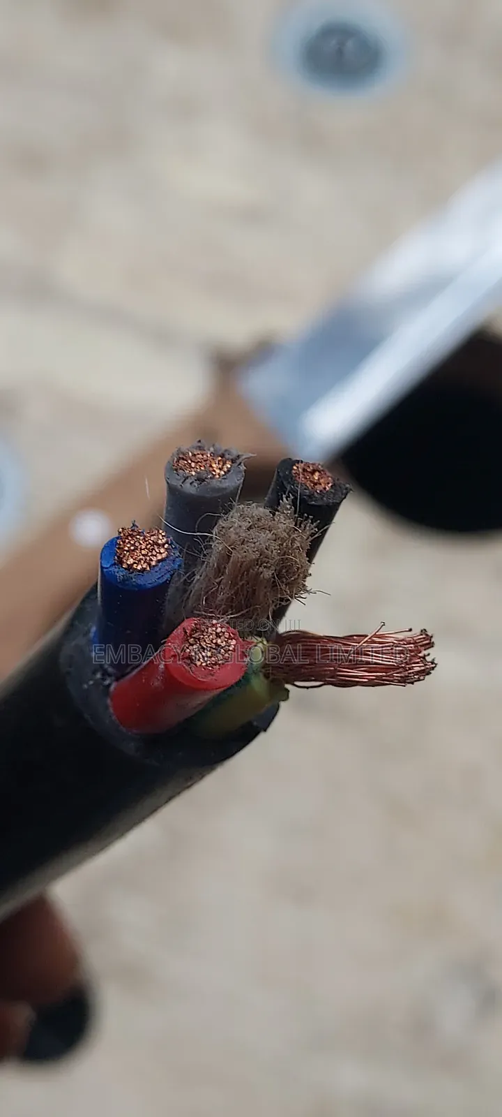 10mm 5core Flexible Cable Pure Copper