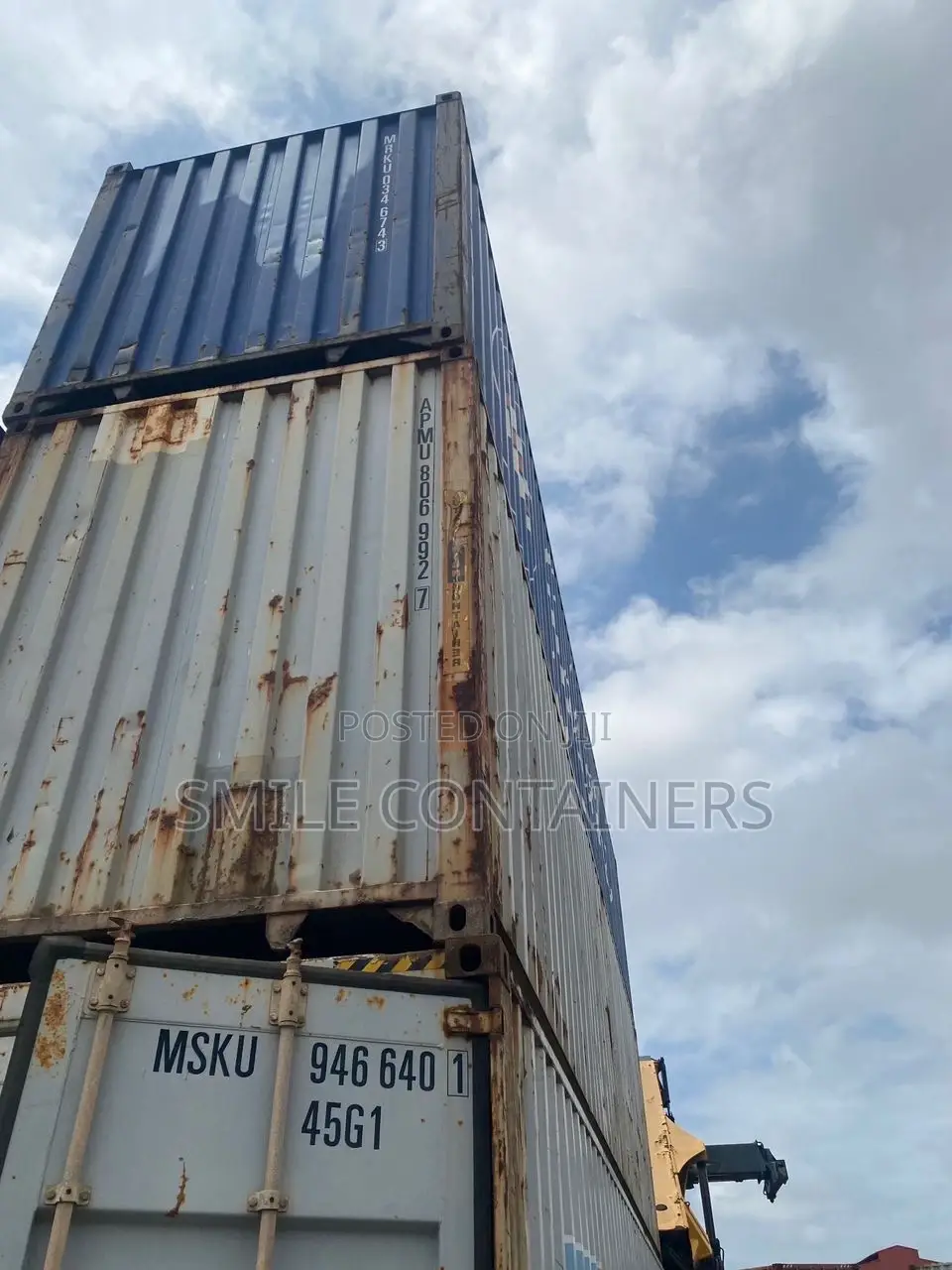 Empty 40ft/20ft Containers