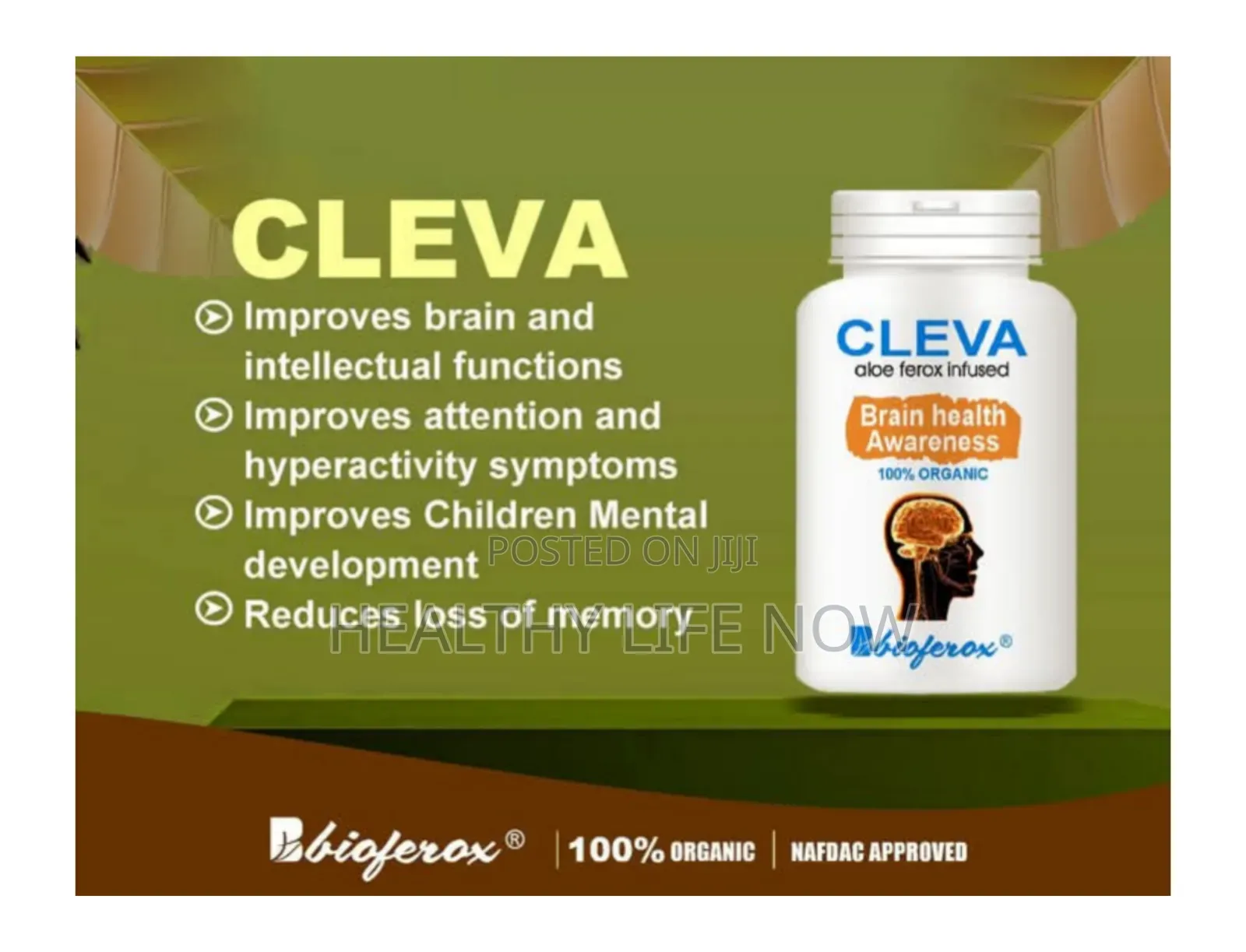 Biopharm Cleva Brain Health Supplement