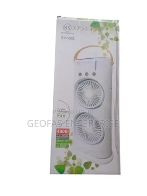 High Speed 4800mah Rechargeable Portable Fan