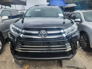 Toyota Highlander Limited V6 4x4 (3.5L 6cyl 6A) 2016 Black