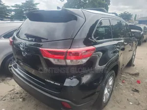 Toyota Highlander Limited V6 4x4 (3.5L 6cyl 6A) 2016 Black