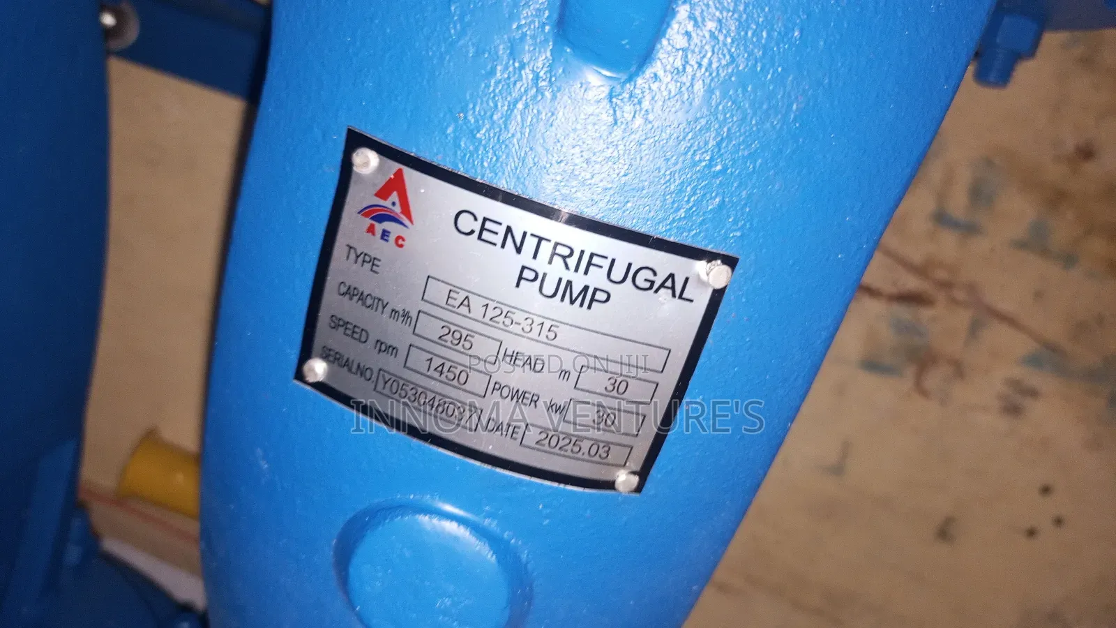 Centrifugar Pump