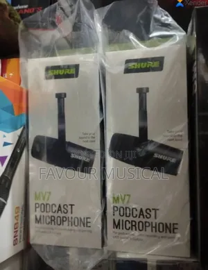 Shure Mv7 Podcast Microphone