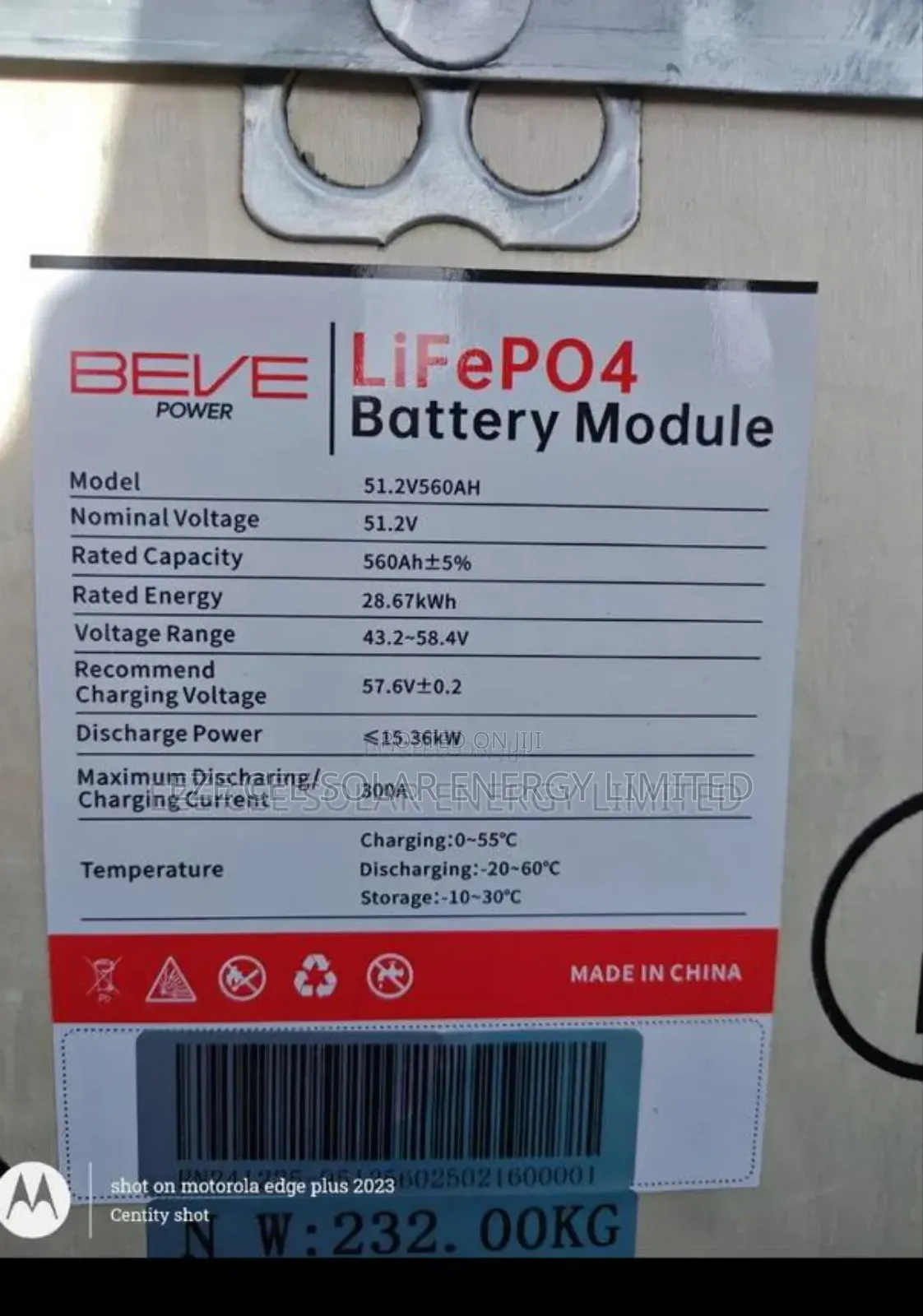 28.67kwh Beve Power Lithium Battery - EZE CEE SOLAR ENERGY LIMITED ...