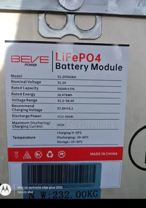 28.67kwh Beve Power Lithium Battery