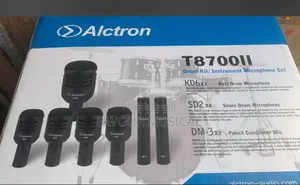 Alctron T8700ii Drum Kit/Instrument Microphone Set.