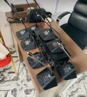 Shure 8-in-1 Conference Wireless Microphone System.