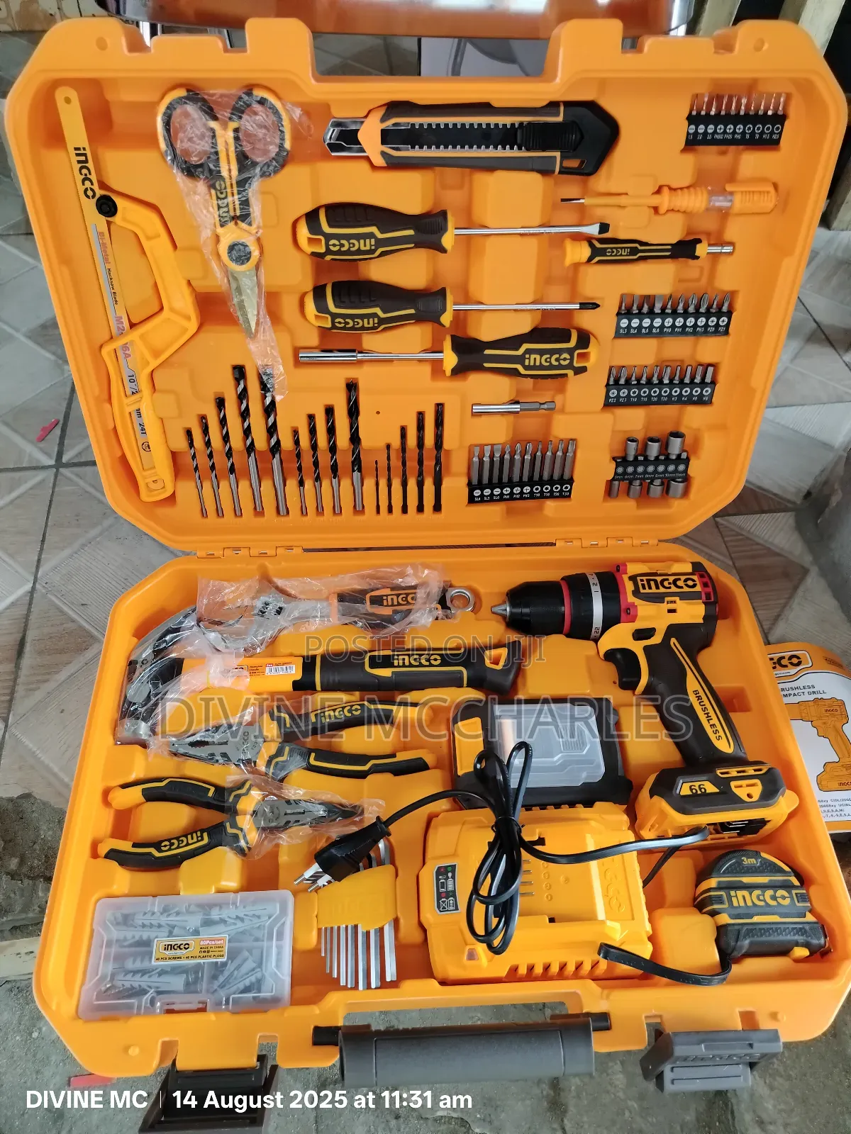 Hkthp11651 Ingco 165 PCS Tools Set