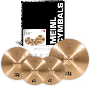 Meinl Pure Alloy Cymbal Set.